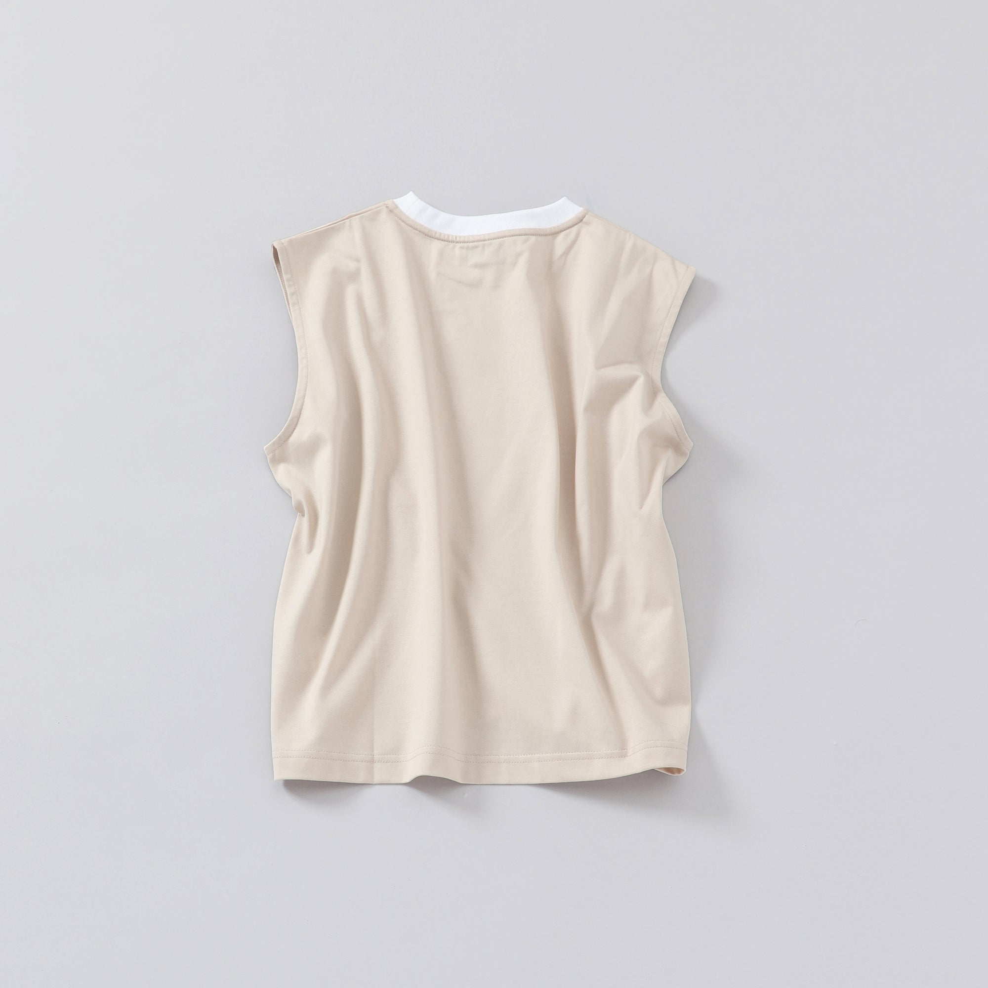 two tone sleeveless / short