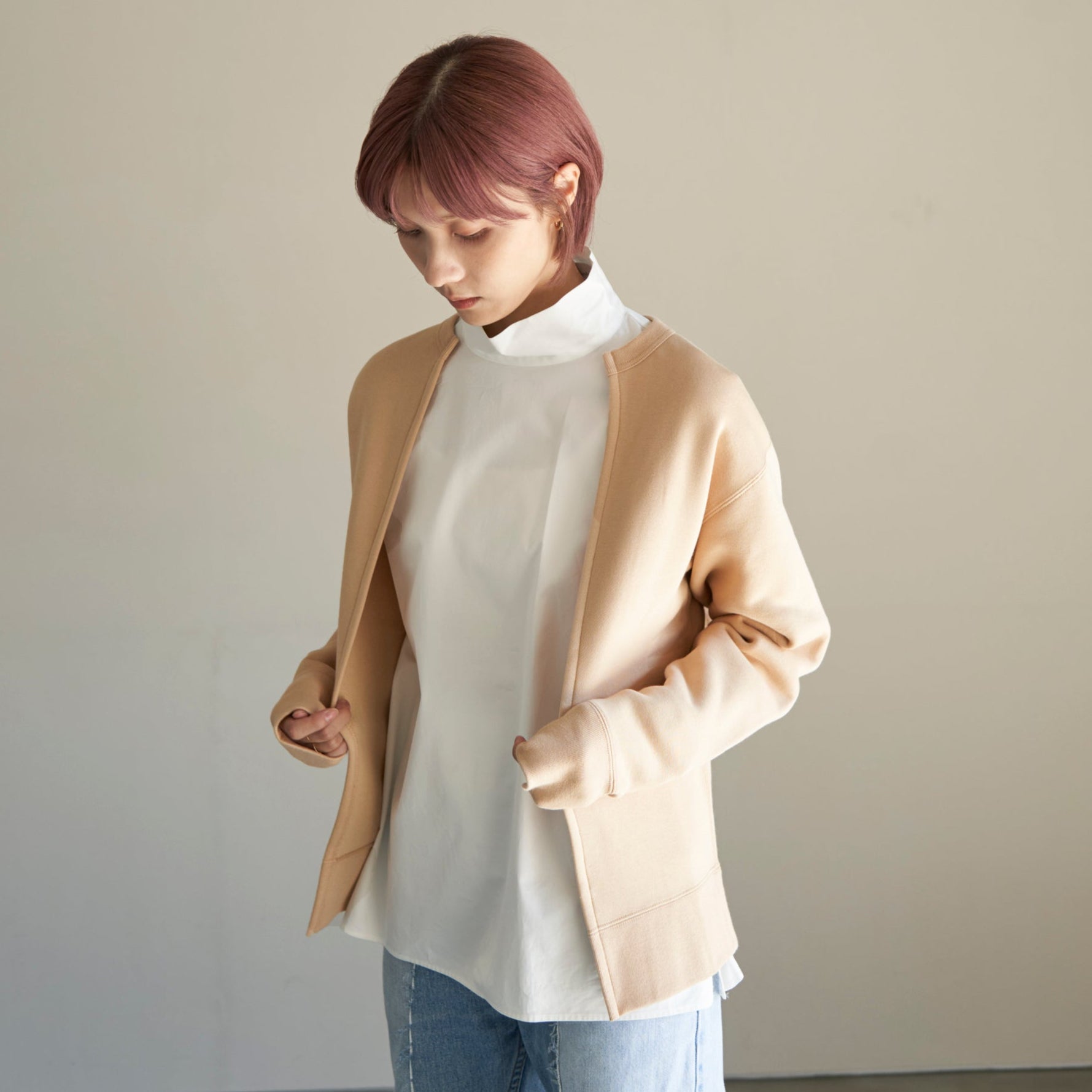《soldes》sweat cardigan