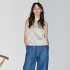 two tone sleeveless / regular