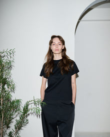 crew neck t-shirt / short