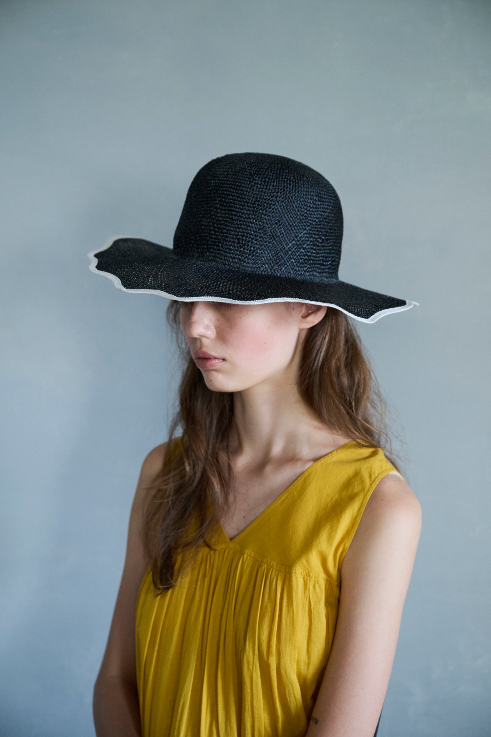 【TAH】scalloped hat