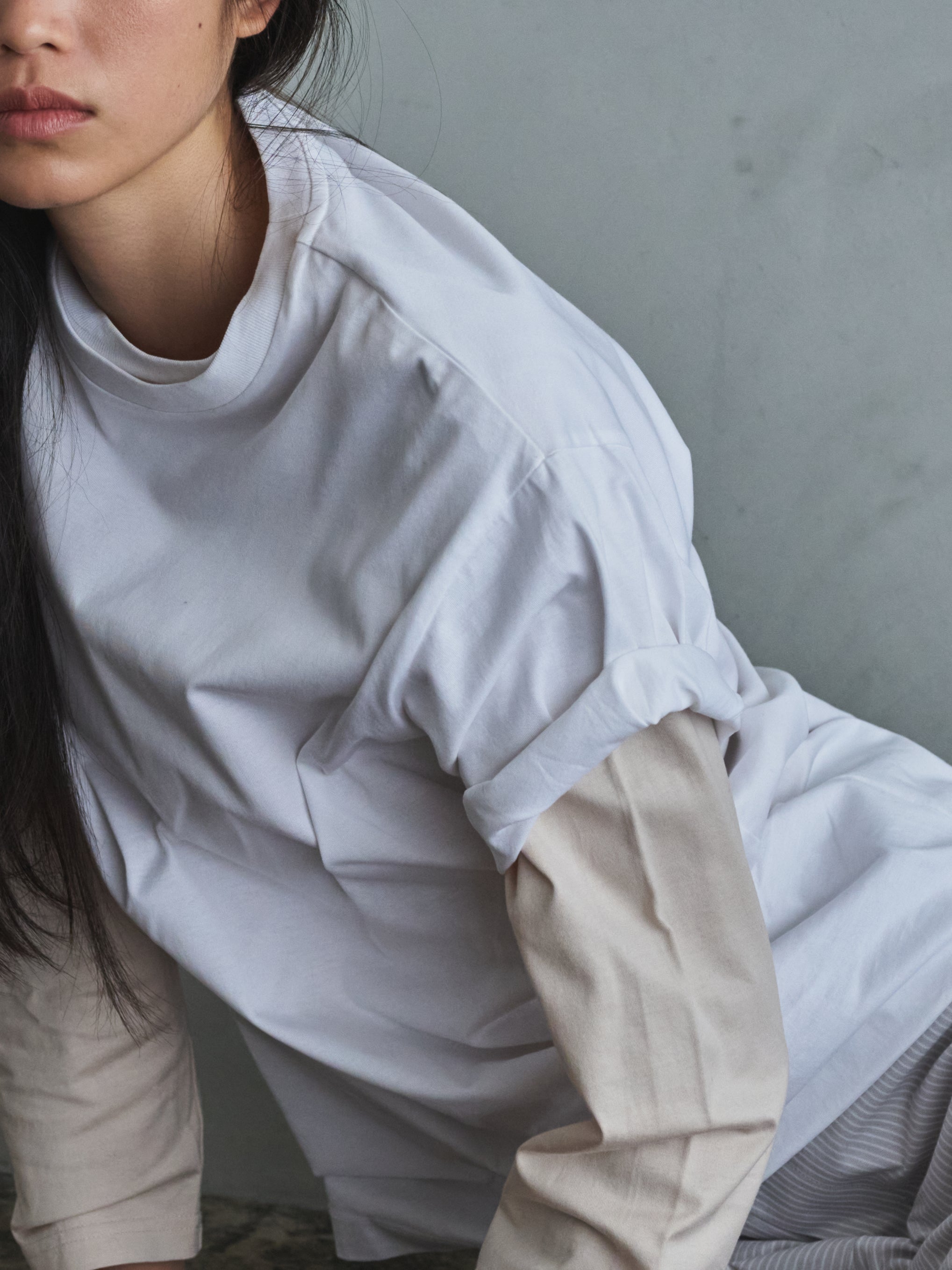 crew neck t-shirt / regular
