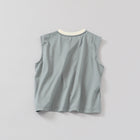 two tone sleeveless / short