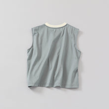 two tone sleeveless / short