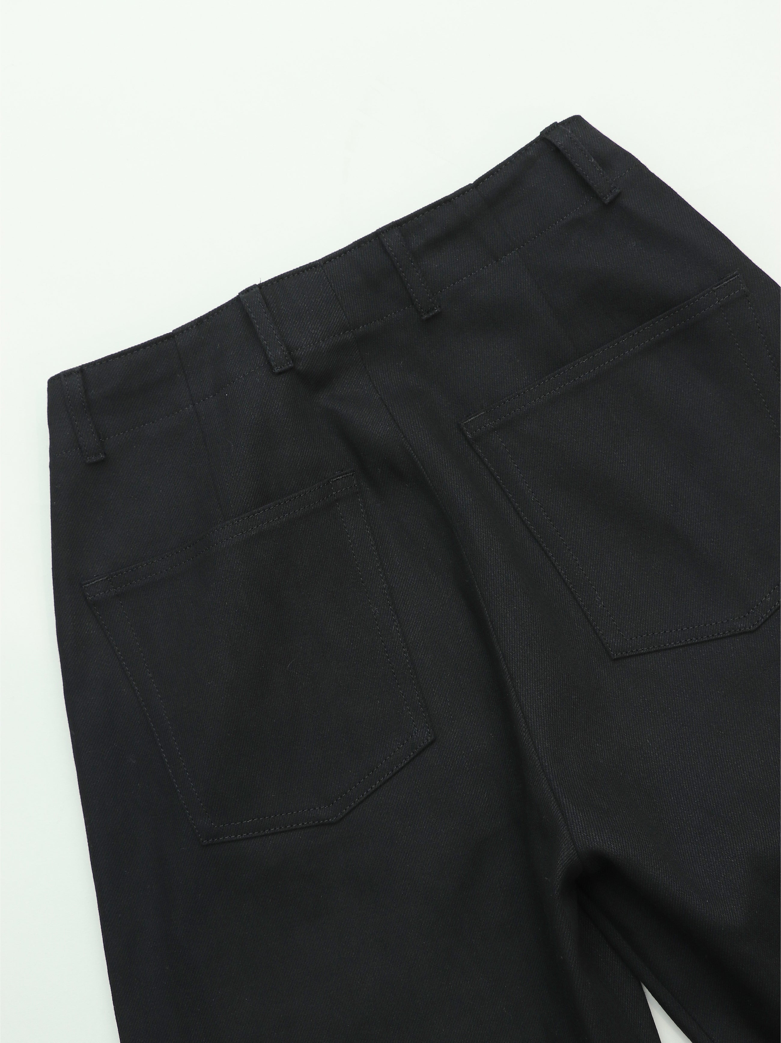 [tuning] denim wide slacks