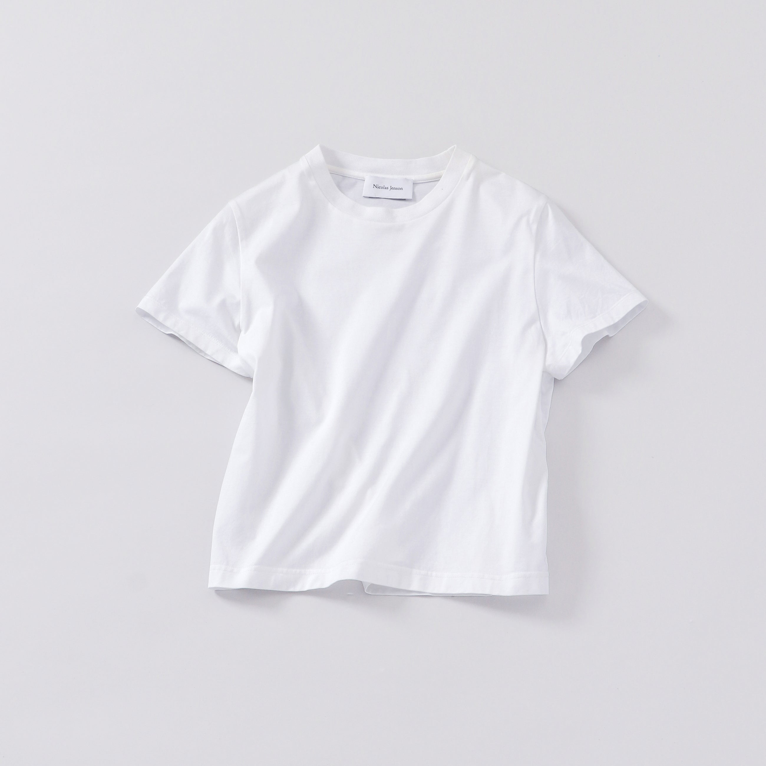 crew neck t-shirt / short