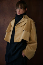 16w cotton corduroy short jacket