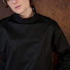 moc neck shirt