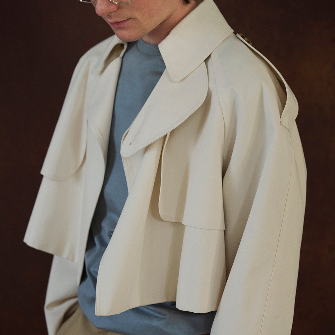 higt twist cotton short jacket