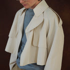 higt twist cotton short jacket