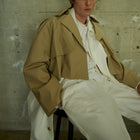 higt twist cotton short jacket