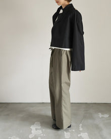 high twist cotton short jacket