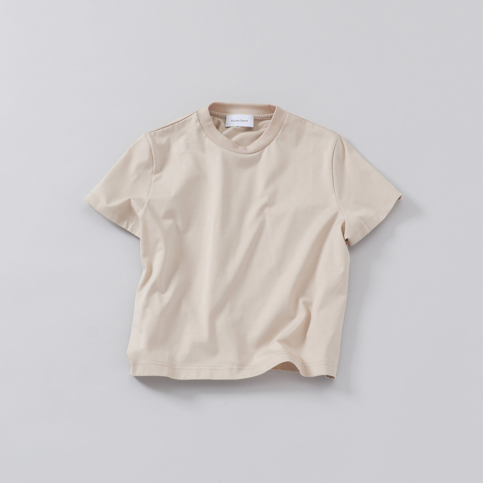 crew neck t-shirt / short