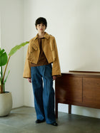 16w cotton corduroy short jacket