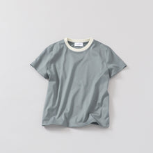 two tone crew neck t-shirt / regular