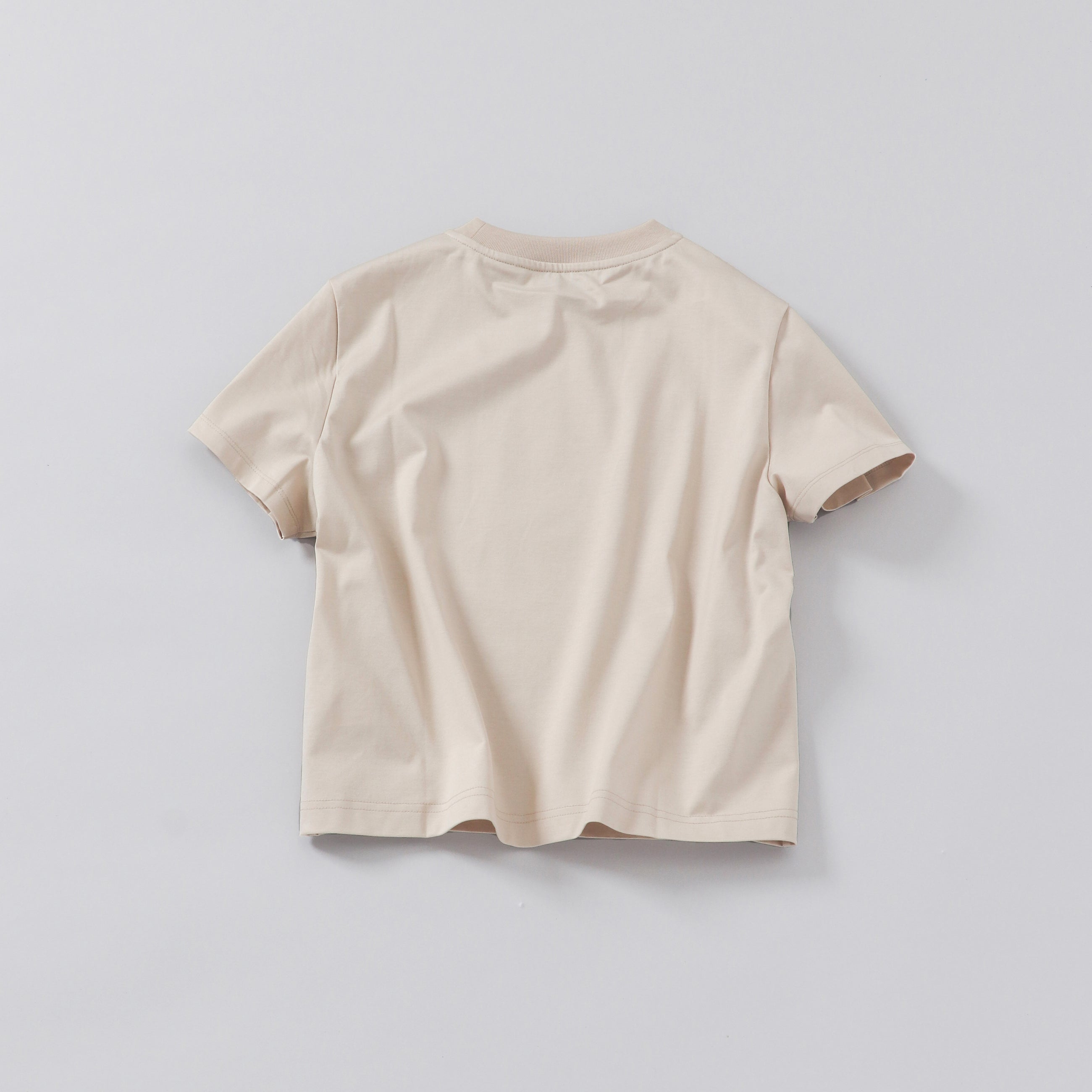 crew neck t-shirt / short