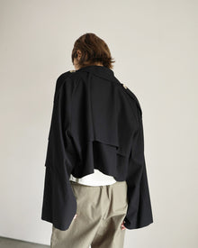high twist cotton short jacket