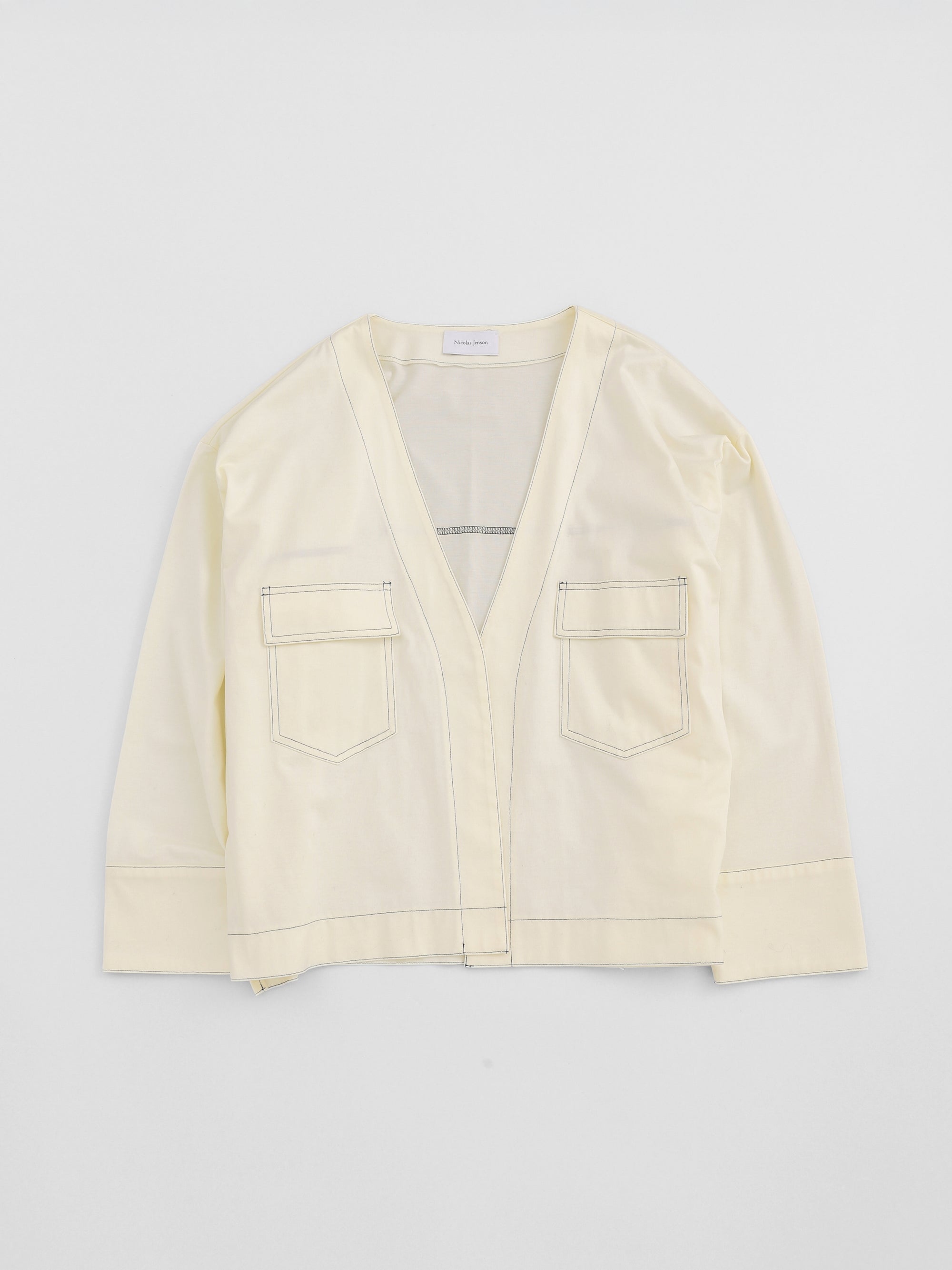 《予約4月中旬お届け》color scheme stitch jacket