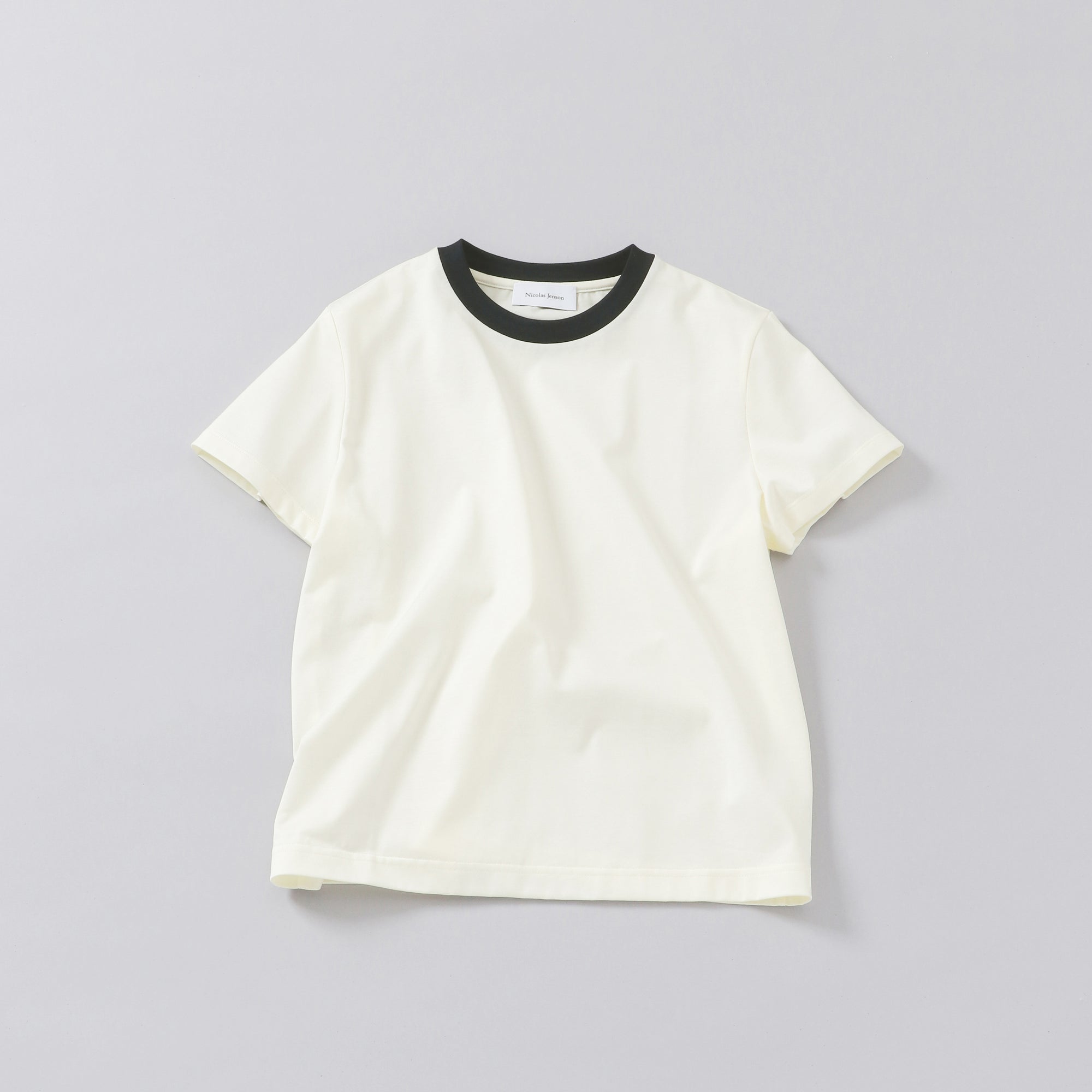 two tone crew neck t-shirt / regular