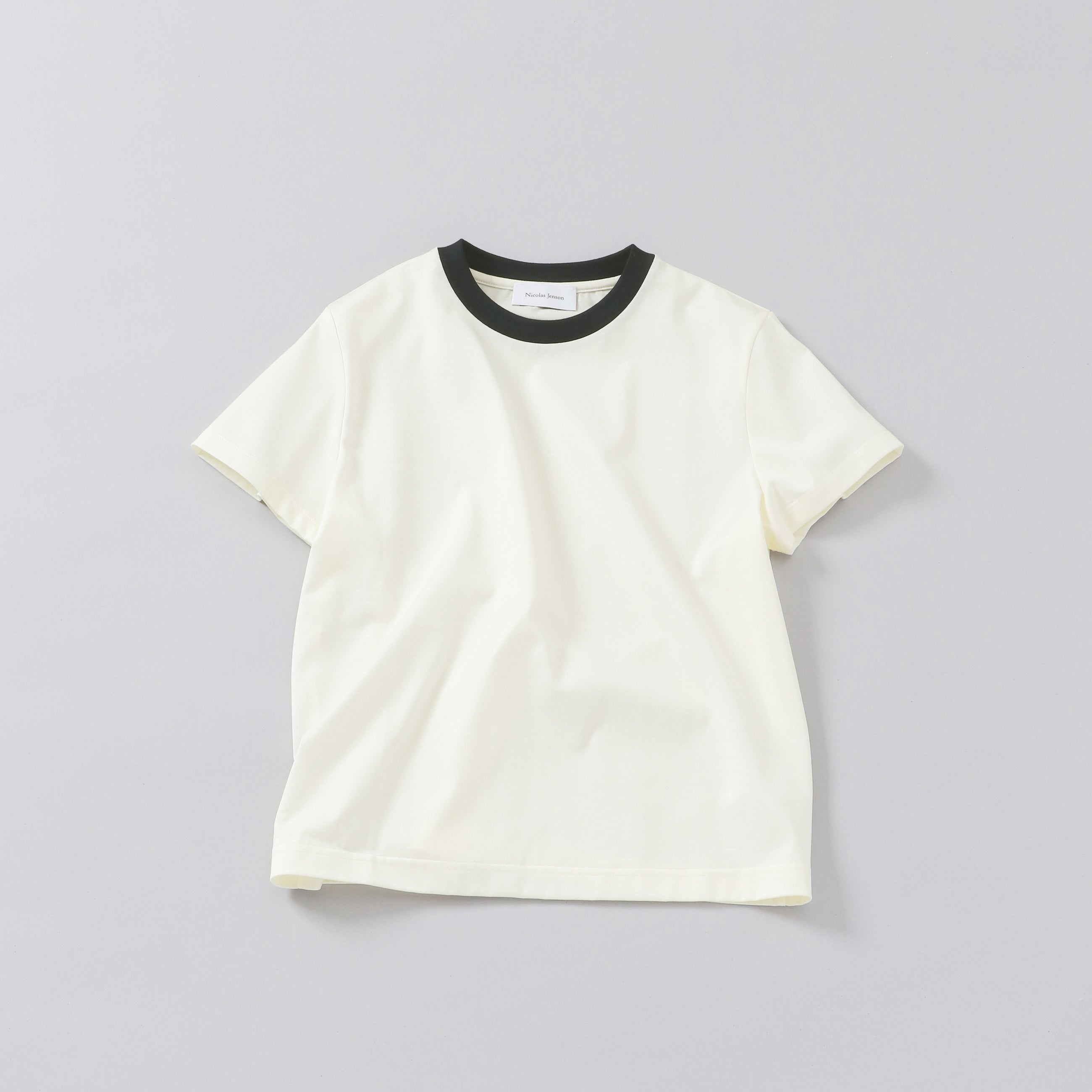 two tone crew neck t-shirt / regular
