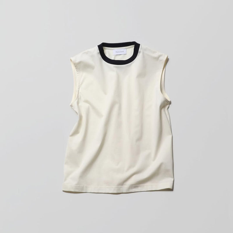 two tone sleeveless / short