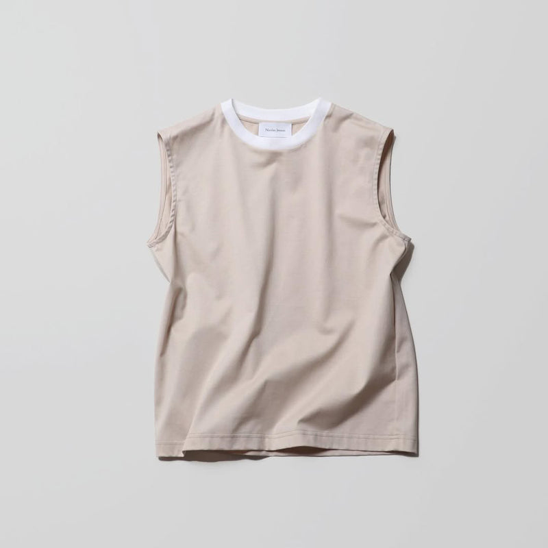 two tone sleeveless / short