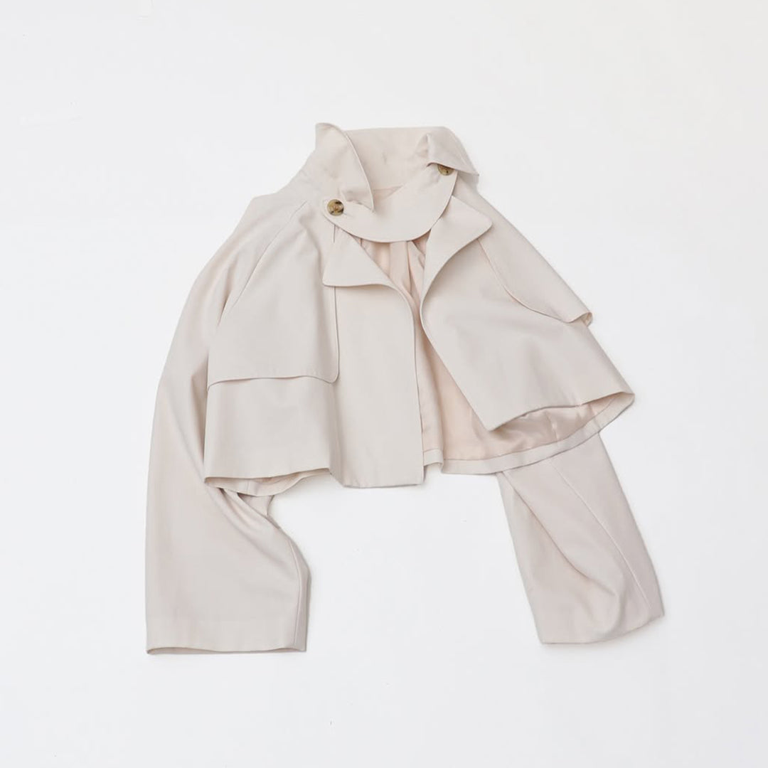 higt twist cotton short jacket