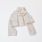 higt twist cotton short jacket