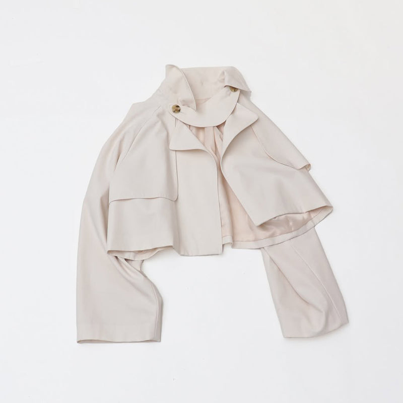 higt twist cotton short jacket