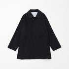 denim raglan car coat