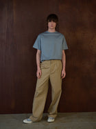 crew neck t-shirt / short
