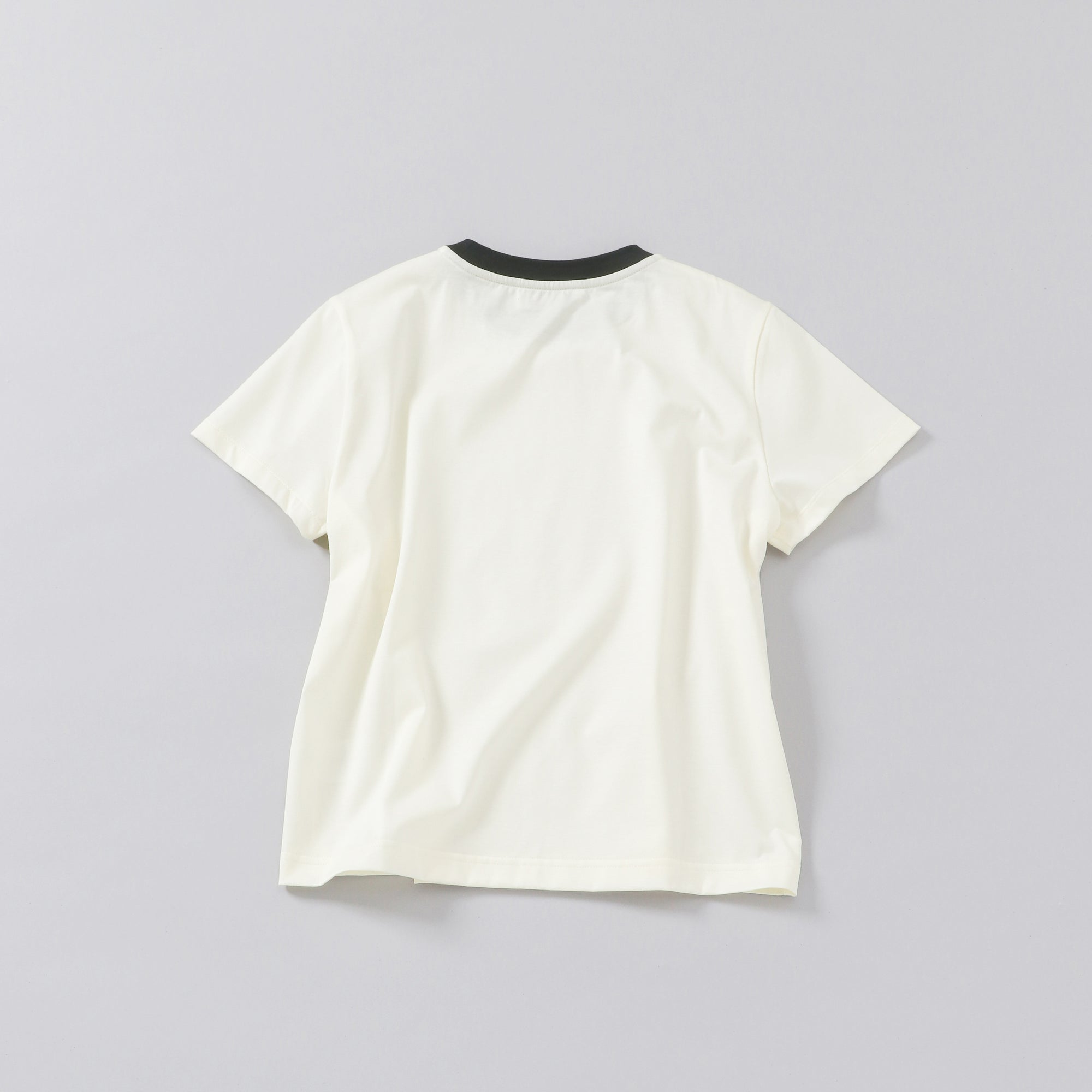 two tone crew neck t-shirt / regular