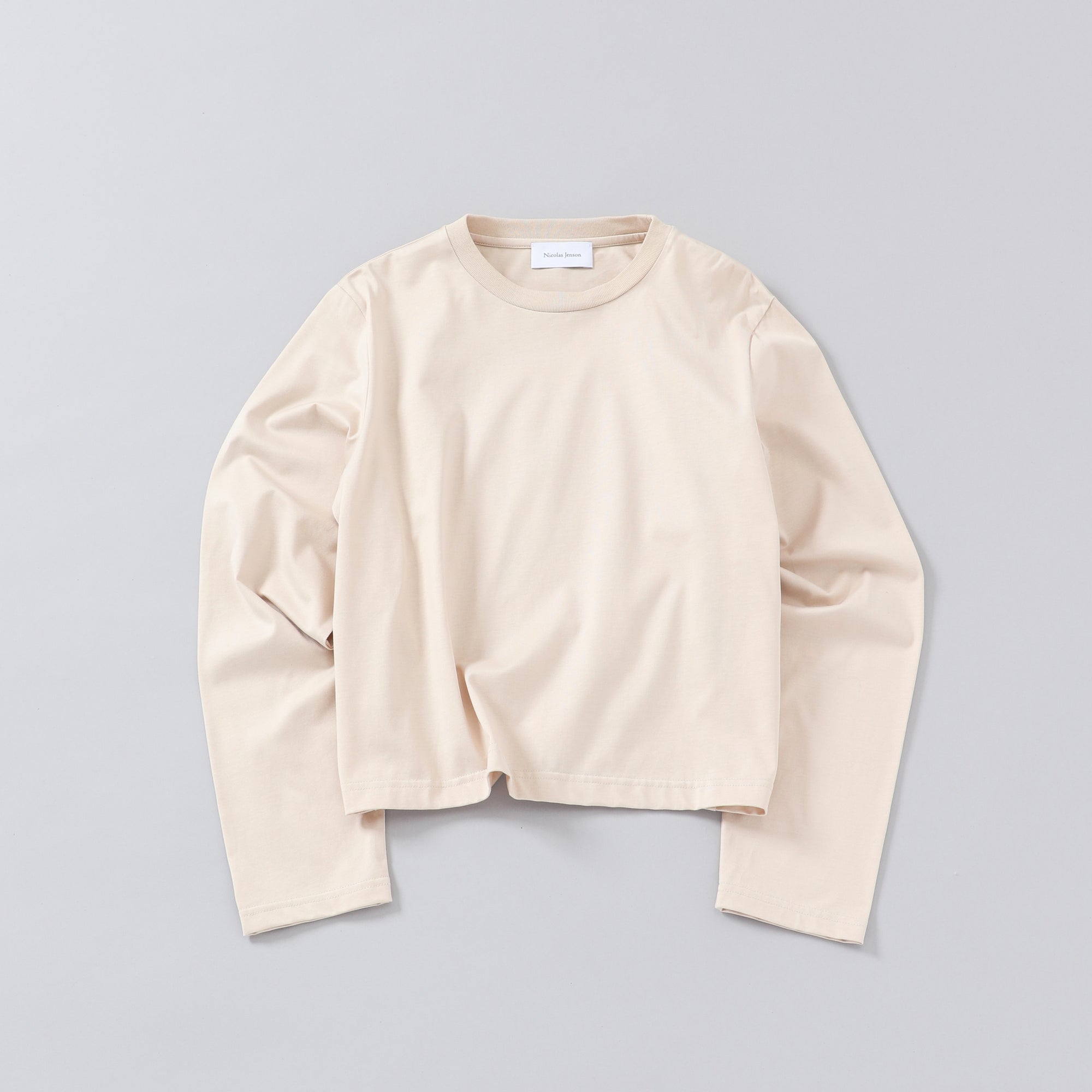 crew neck long sleeve / short