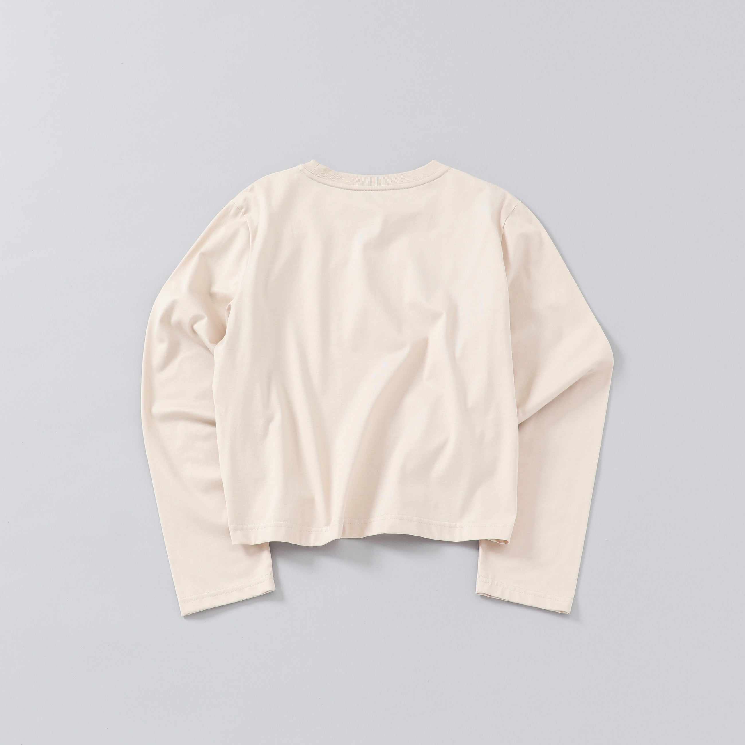 crew neck long sleeve / short