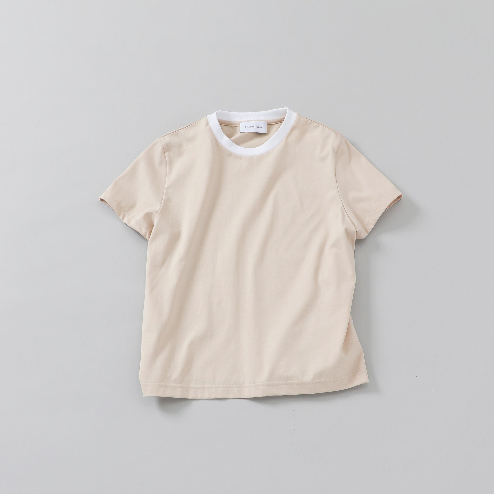 two tone crew neck t-shirt / regular
