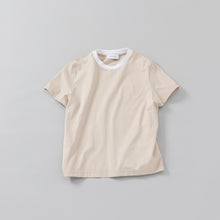 two tone crew neck t-shirt / regular