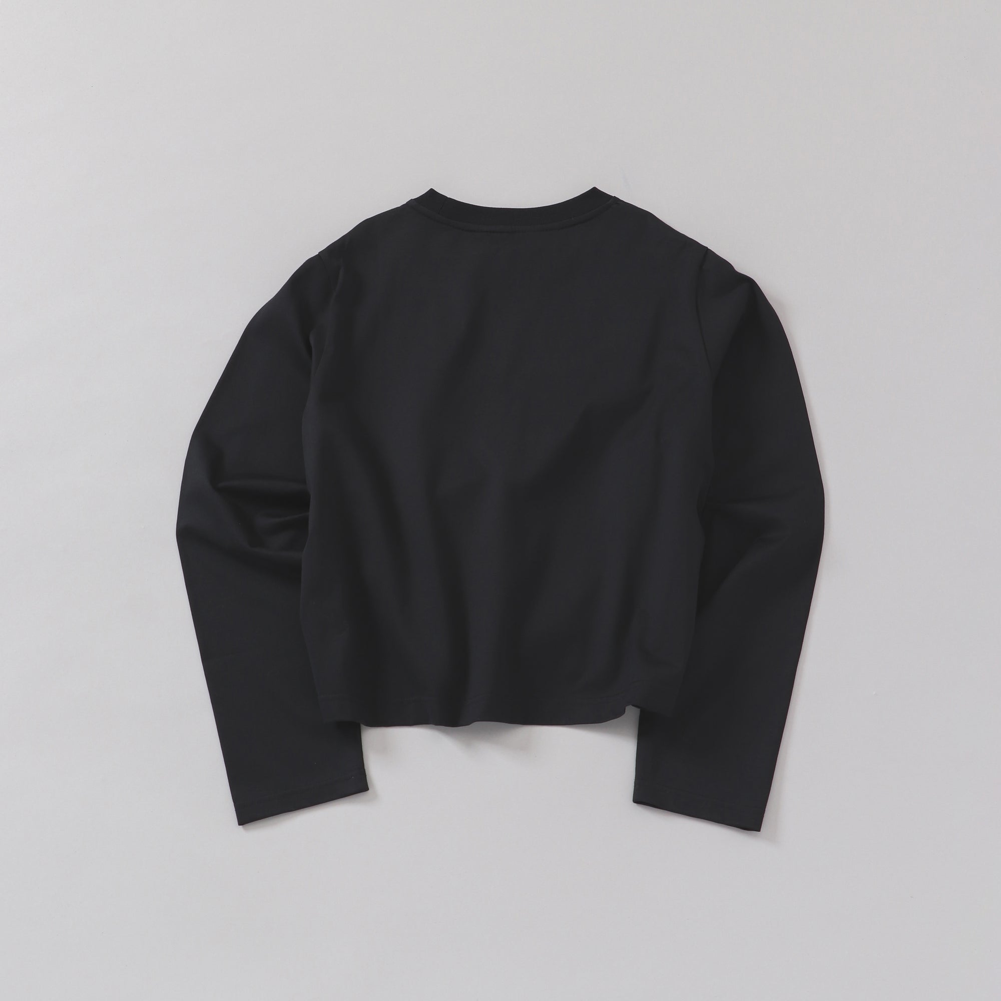 crew neck long sleeve / short