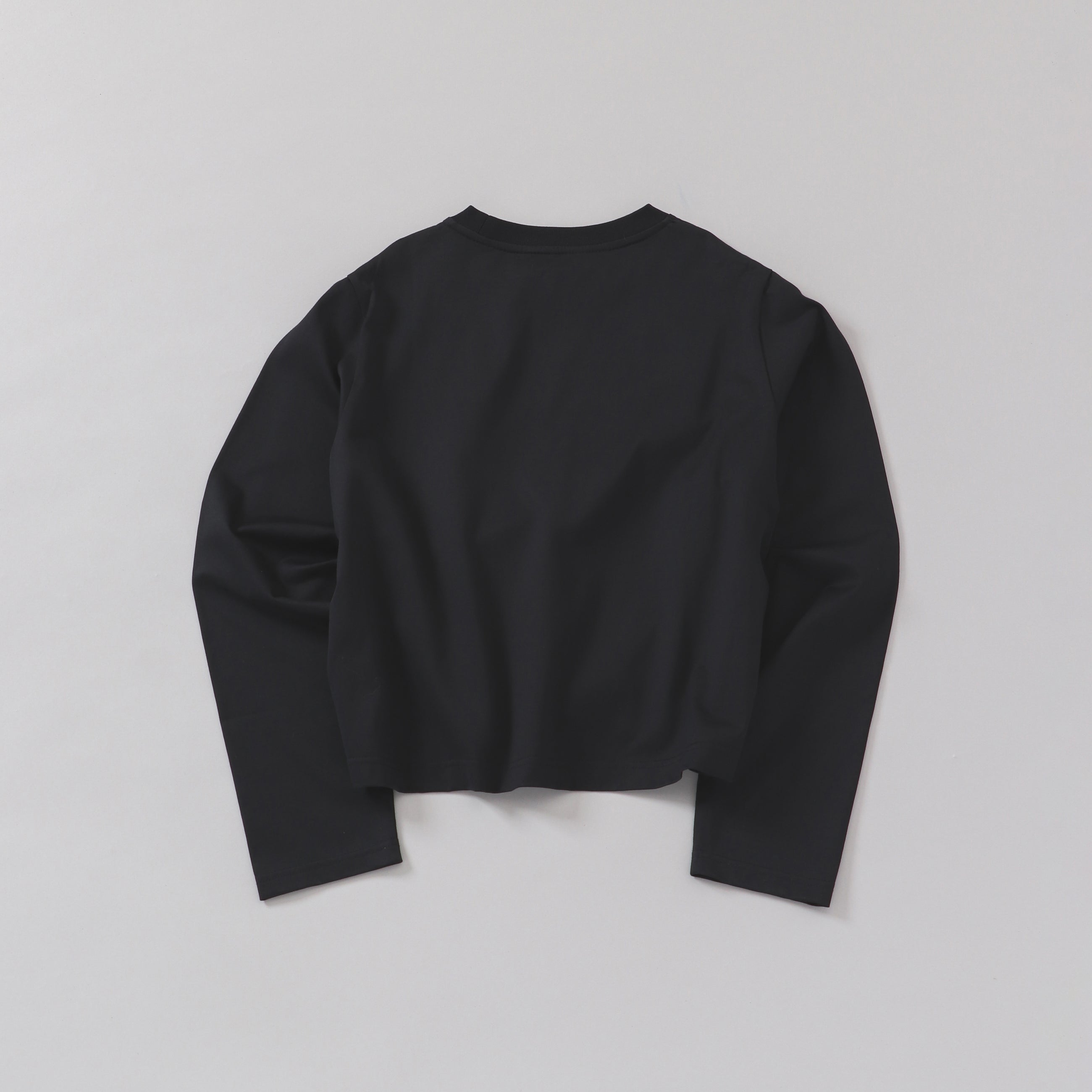 crew neck long sleeve / short