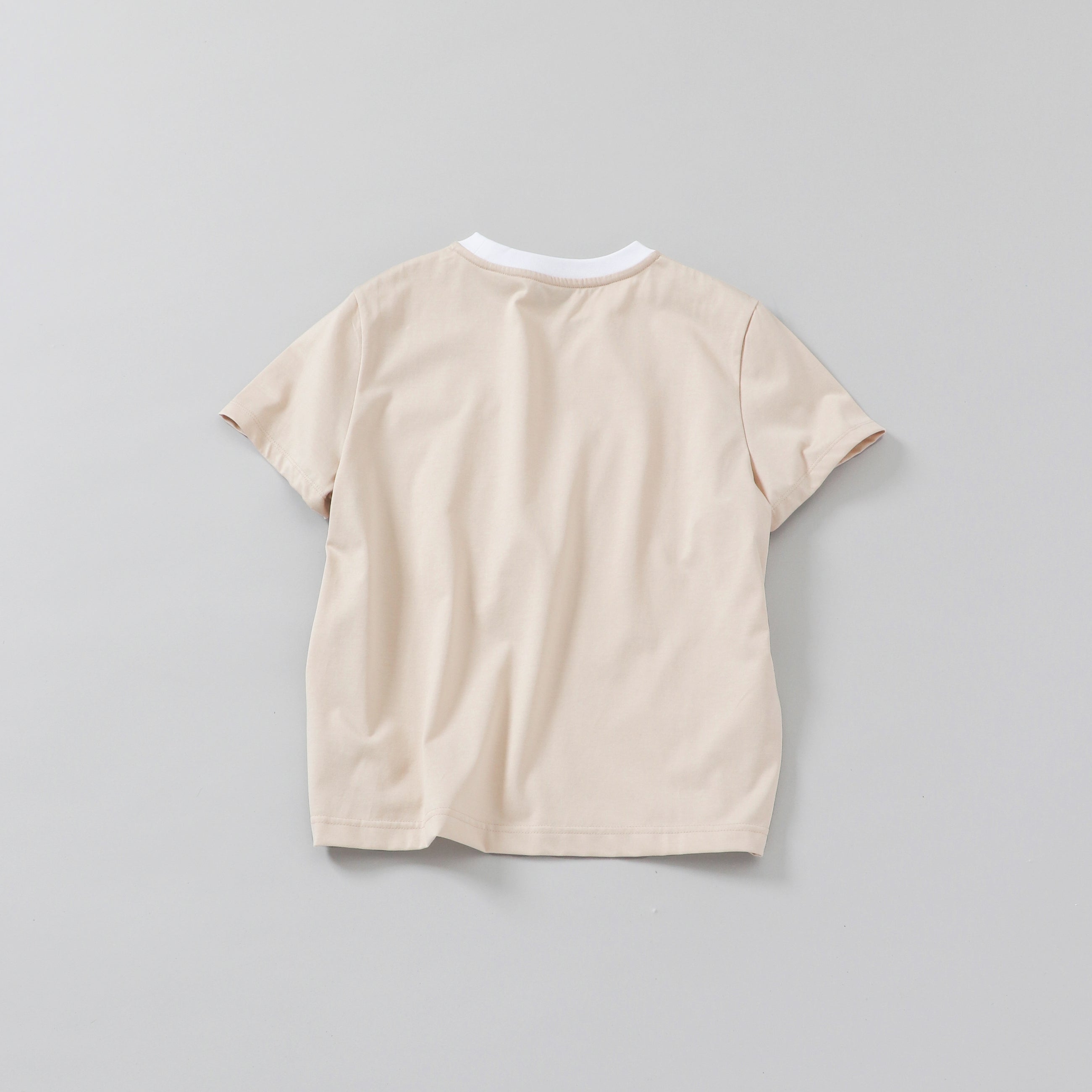 two tone crew neck t-shirt / regular