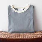 two tone crew neck t-shirt / regular