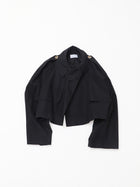 higt twist cotton short jacket
