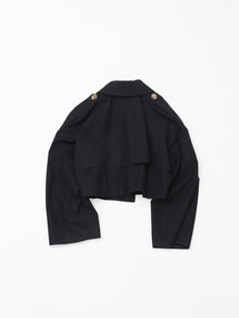 higt twist cotton short jacket