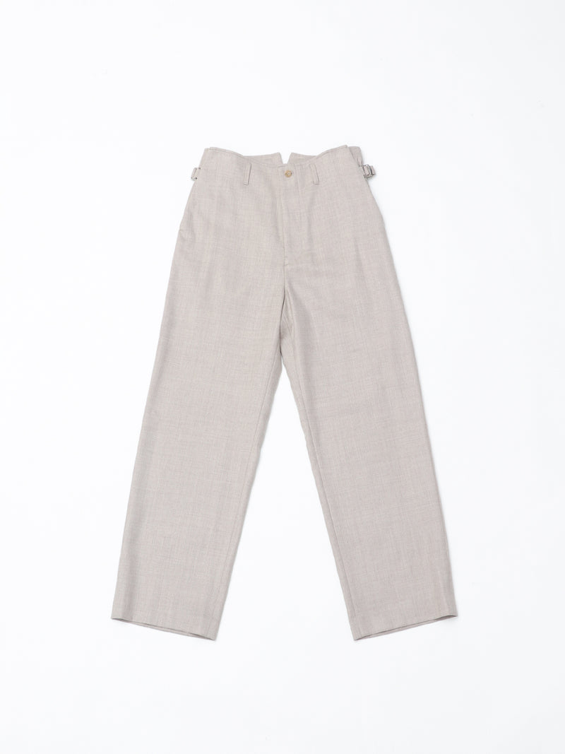 [tuning]high waisted wool trouser