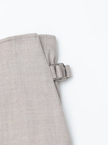 [tuning]high waisted wool trouser