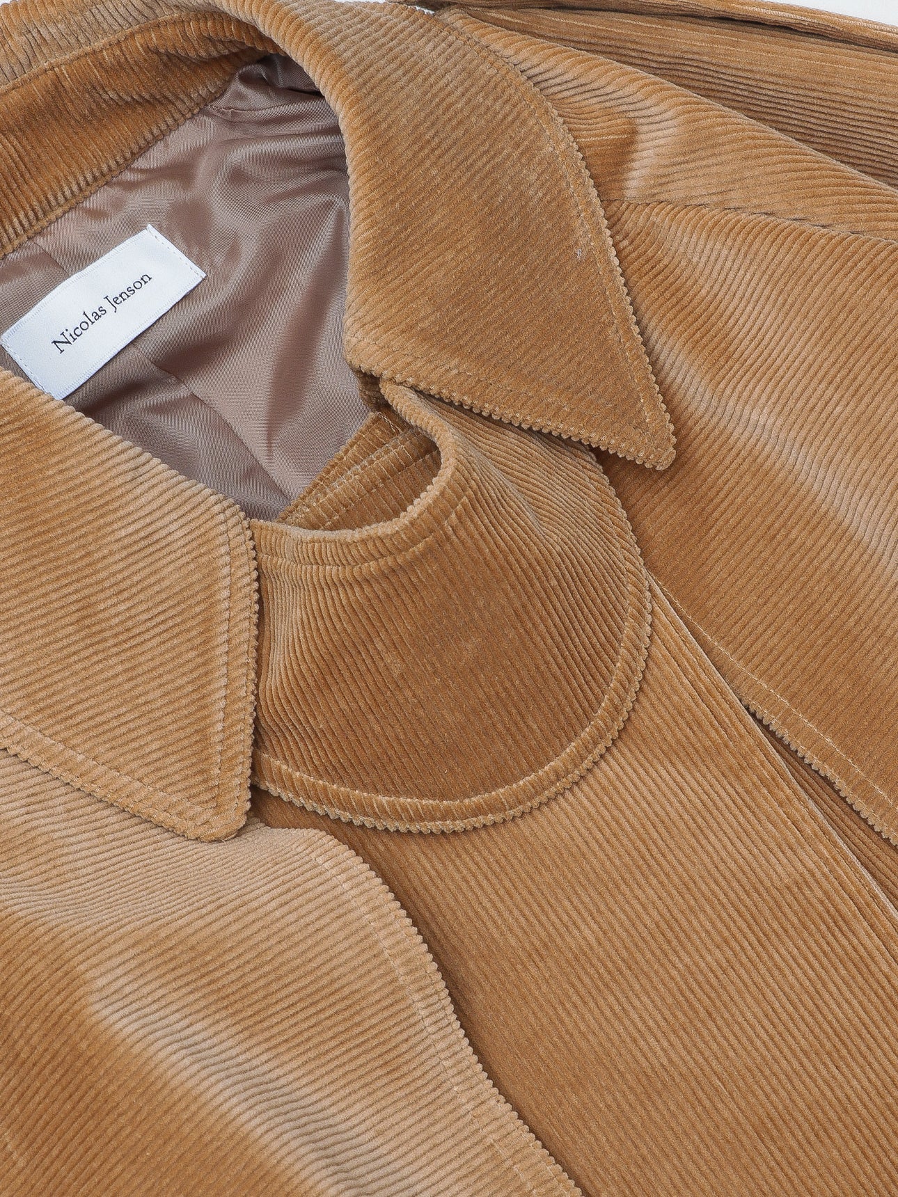 16w cotton corduroy short jacket