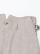 [tuning]high waisted wool trouser