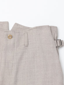 [tuning]high waisted wool trouser