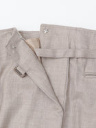 [tuning]high waisted wool trouser