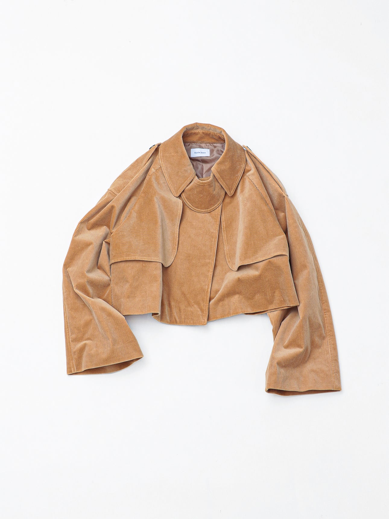 16w cotton corduroy short jacket