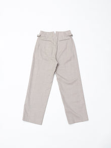 [tuning]high waisted wool trouser